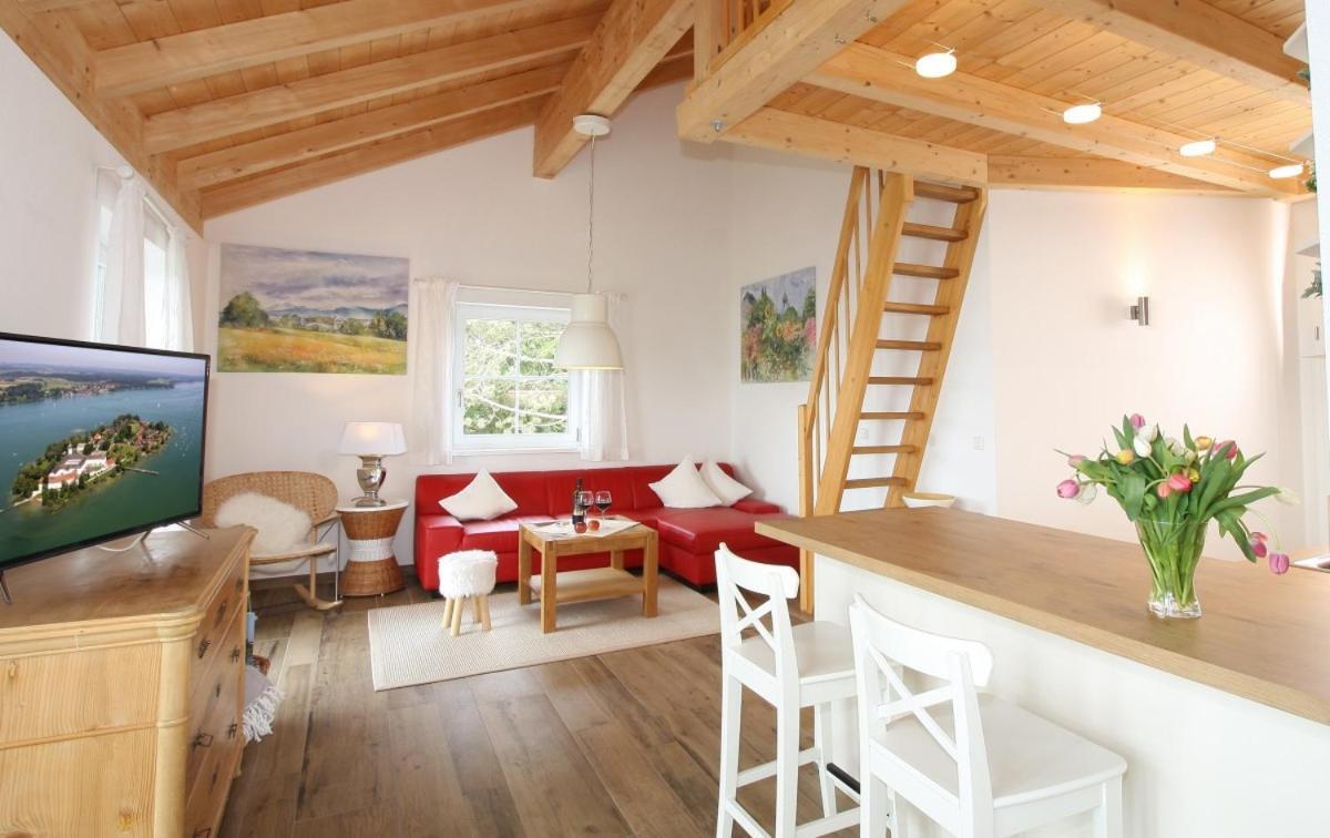 Haus Chiemsee-Blick Gstadt am Chiemsee Luaran gambar