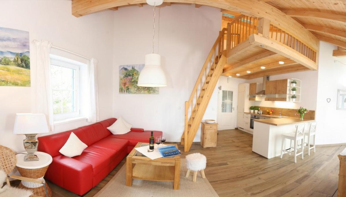 Haus Chiemsee-Blick Gstadt am Chiemsee Luaran gambar